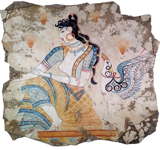 Akrotiri Civilization Mural